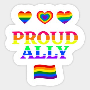 Proud Ally Sticker